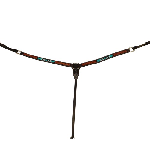 Fort Worth Turquoise Beaded Breastcollar
